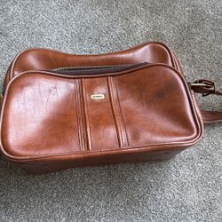 Airway vintage Brown Leather Bag 