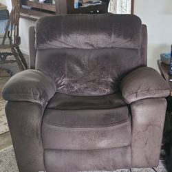 All 3 pieces -  Recliner, sofa & loveseat. All have electric recliners. $750 obo until 5/2 then $1000