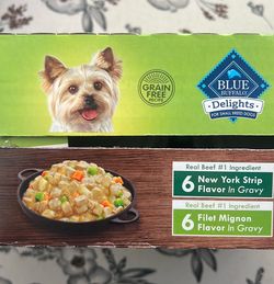Blue buffalo delight for small dog breeds