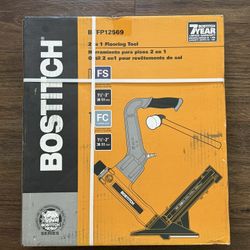 NEW Bostitch BTFP12569 2-in-1 Flooring Nailer FS/FC 1.5–2" Pneumatic Tool