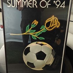1994  World Cup Rose Bowl Poster