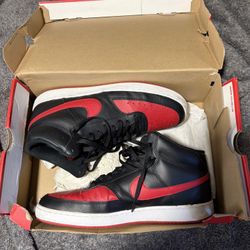 Size 12 Black & Red Nikes