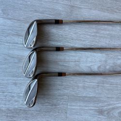 TaylorMade Hi-Toe Wedge Set 50/54/58 – Custom Nippon Shafts
