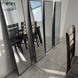 4 Wall Mirrors 