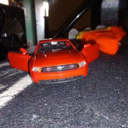 Red Ford Mustang Mini Car