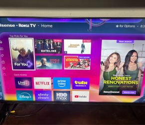 43 inch Hisense Roku tv