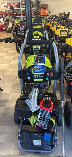 Ryobi 2900psi And 3300 Psi Pressure Washer Different Price 
