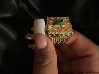 San Judas Ring gold plated