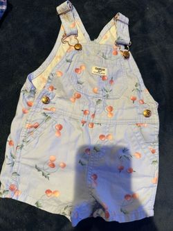 Oshkosh  baby girl shortall