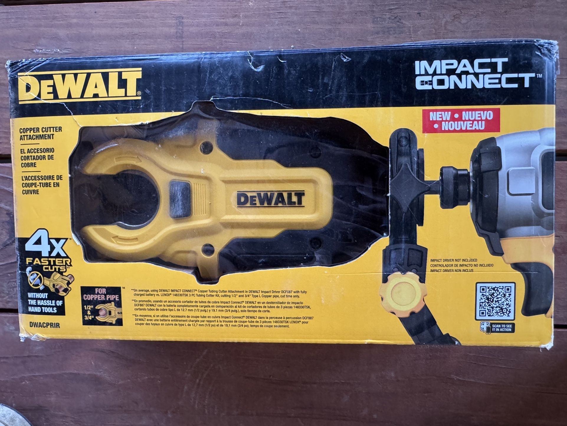 DEWALT Impact Connect Copper Cutter 