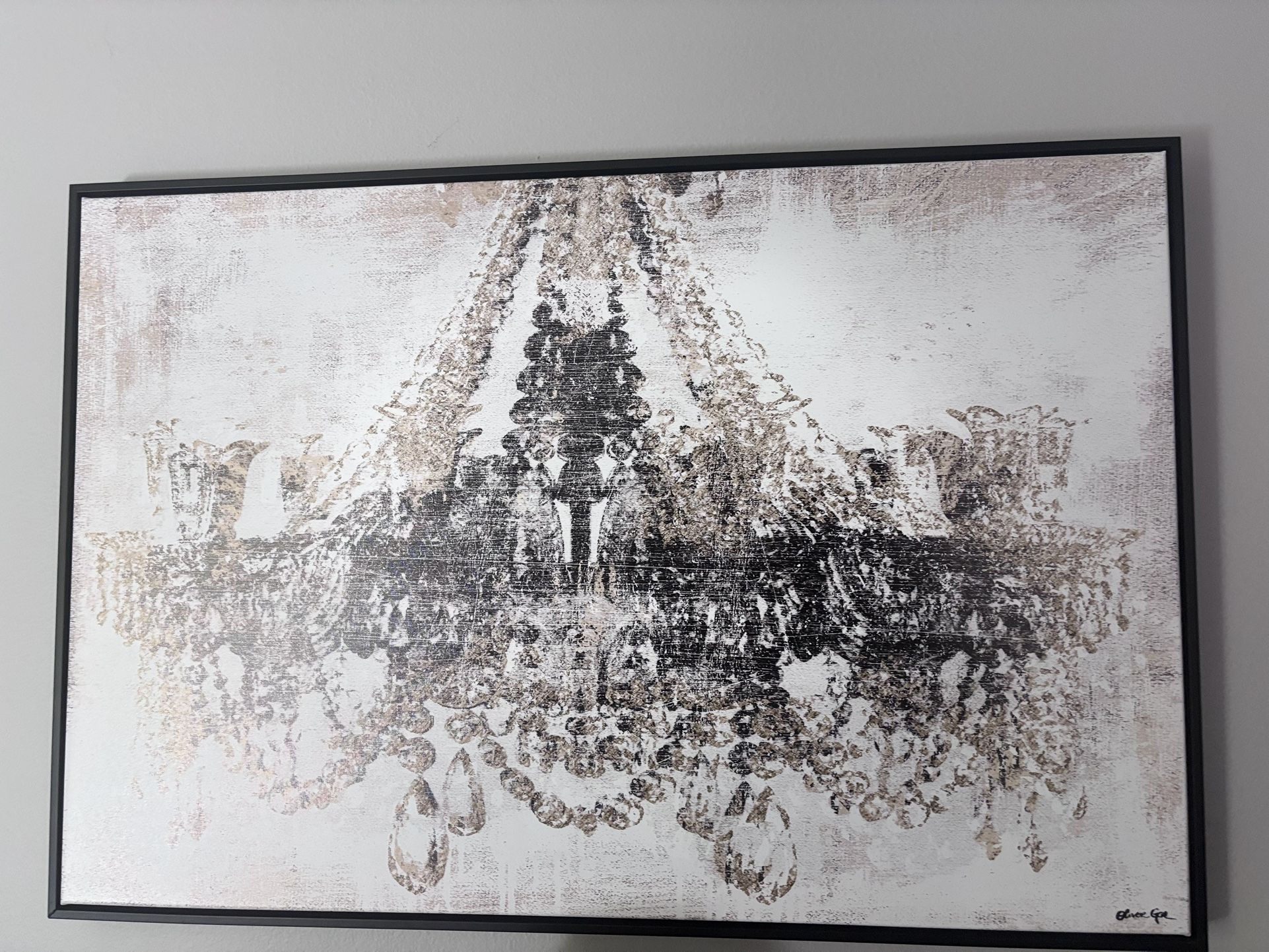 Chandler Canvas By Artist Oliver Gor