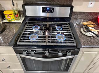Whirpool gas range