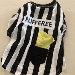 Dog Rufferee Costume Small 