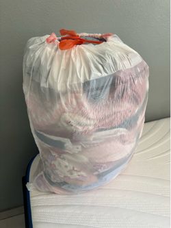 bag of babygirl clothes 3-6 months