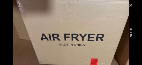 new in box Dual Basket Air Fryer, 12.6QT Family-Size for 10–12 People