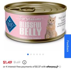 CAT BLUE BUFFALO FOOD canned Chicken 3 ounce 16 Cans 