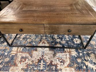Pottery Barn Sanford Coffee Table – Solid Mango Wood – Excellent Condition