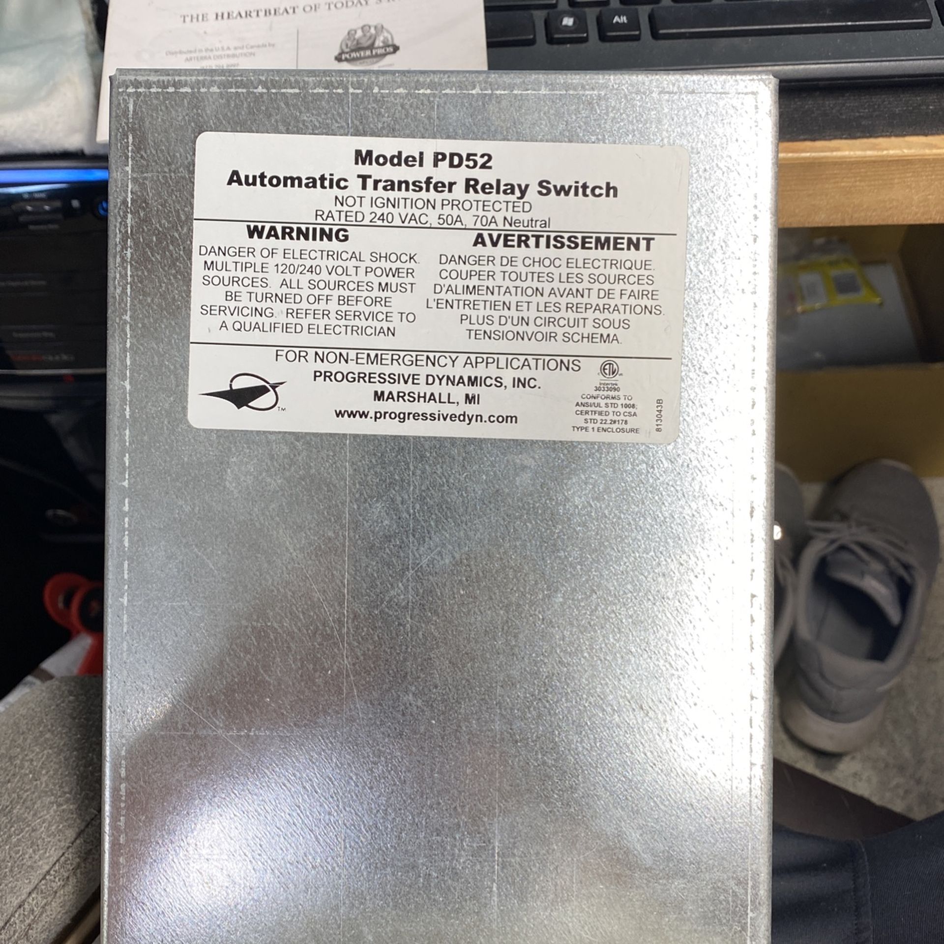 Automatic Transfer Relay Switch