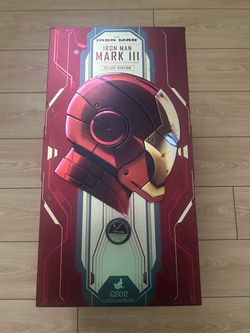 Hot Toys QS012 Iron Man Mark 3 1/4 Scale Figure Marvel Avengers