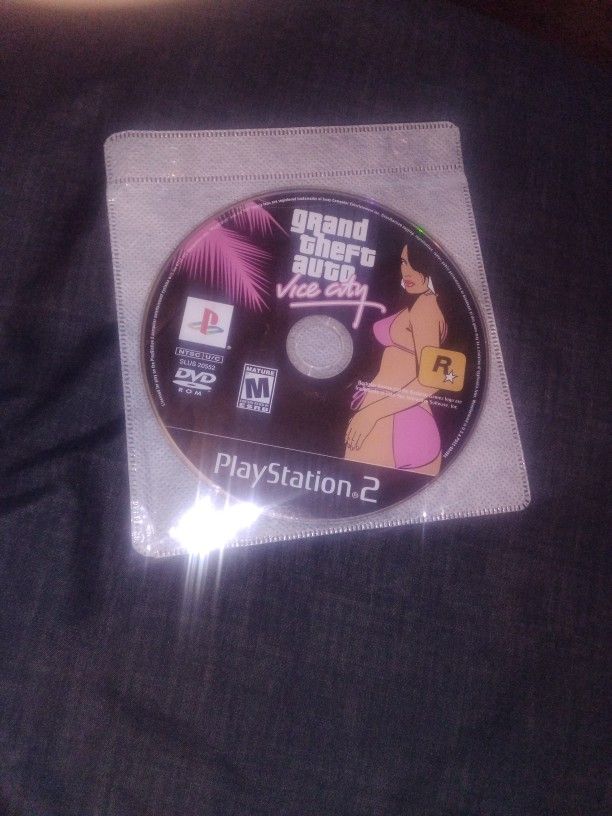 Grand Theft Auto Vice City Ps2