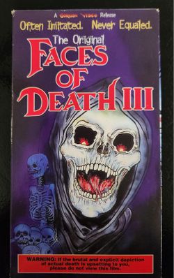 Original "FOD" 3 On Classic VHS