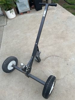 Adjustable height trailer dolly