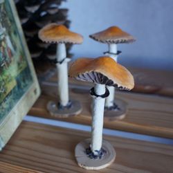 Magic mushrooms ornaments magical mushrooms home decor figurine table decoration 