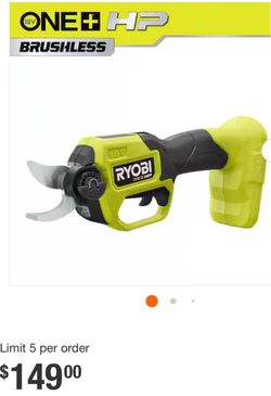 Shop RYOBI ONE+ HP 18V Brushless Cordless Pruner (Tool Only)
