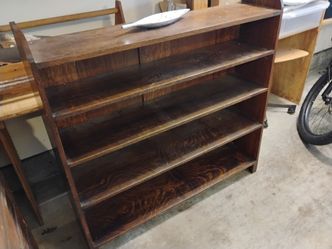 1920's Hardwood Bookcase
