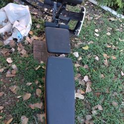 Work Out Bench With Curl Straps 