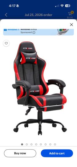 GTRacing Ergonomic Chair
