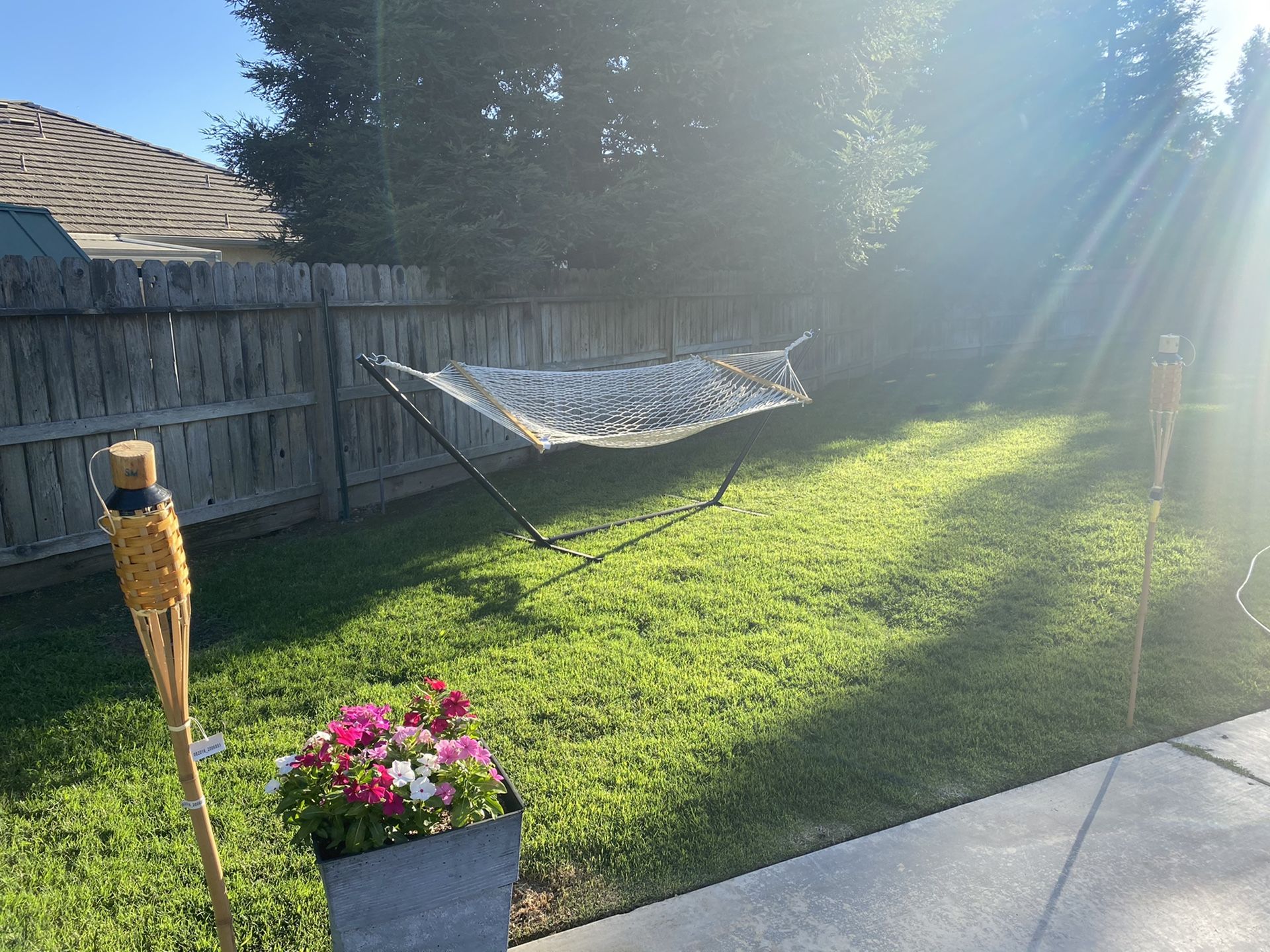 Hammock with stand