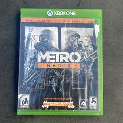 Metro redux Xbox one