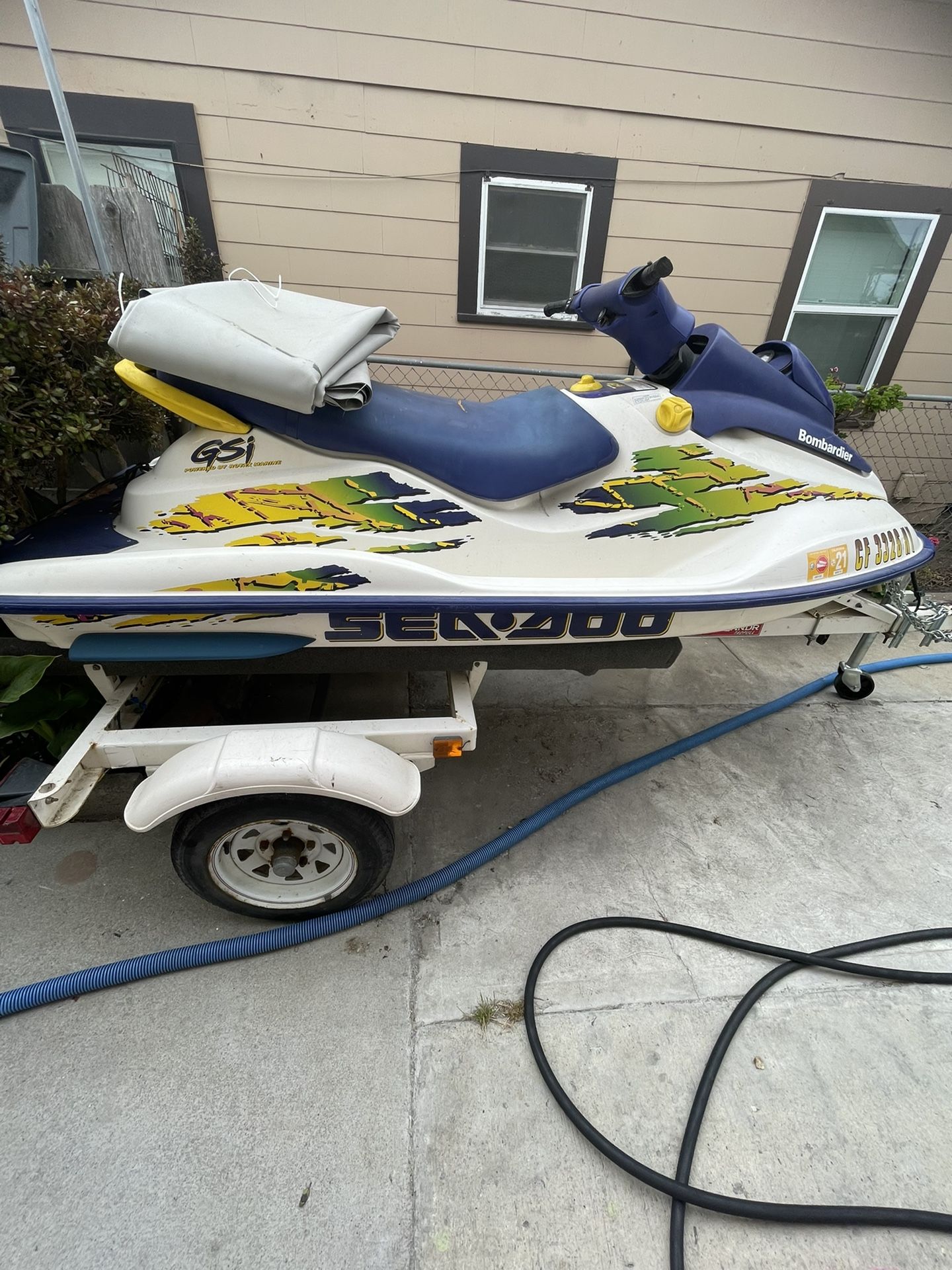 1997 GSKX 1997 Seadoo GSX Jet Ski Bombardier