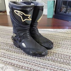 Alpinestar Motorcycle Boots Size 11.5/ 46