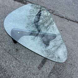 Designer Low Glass Coffee Table