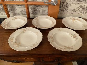 Antique Homer Laughlin soup bowls