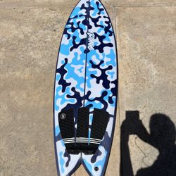 Bionic Surfboard Twin Fin 5’6 (Sharpeye, Channel Islands, Lost, Js, Slater, Machado)