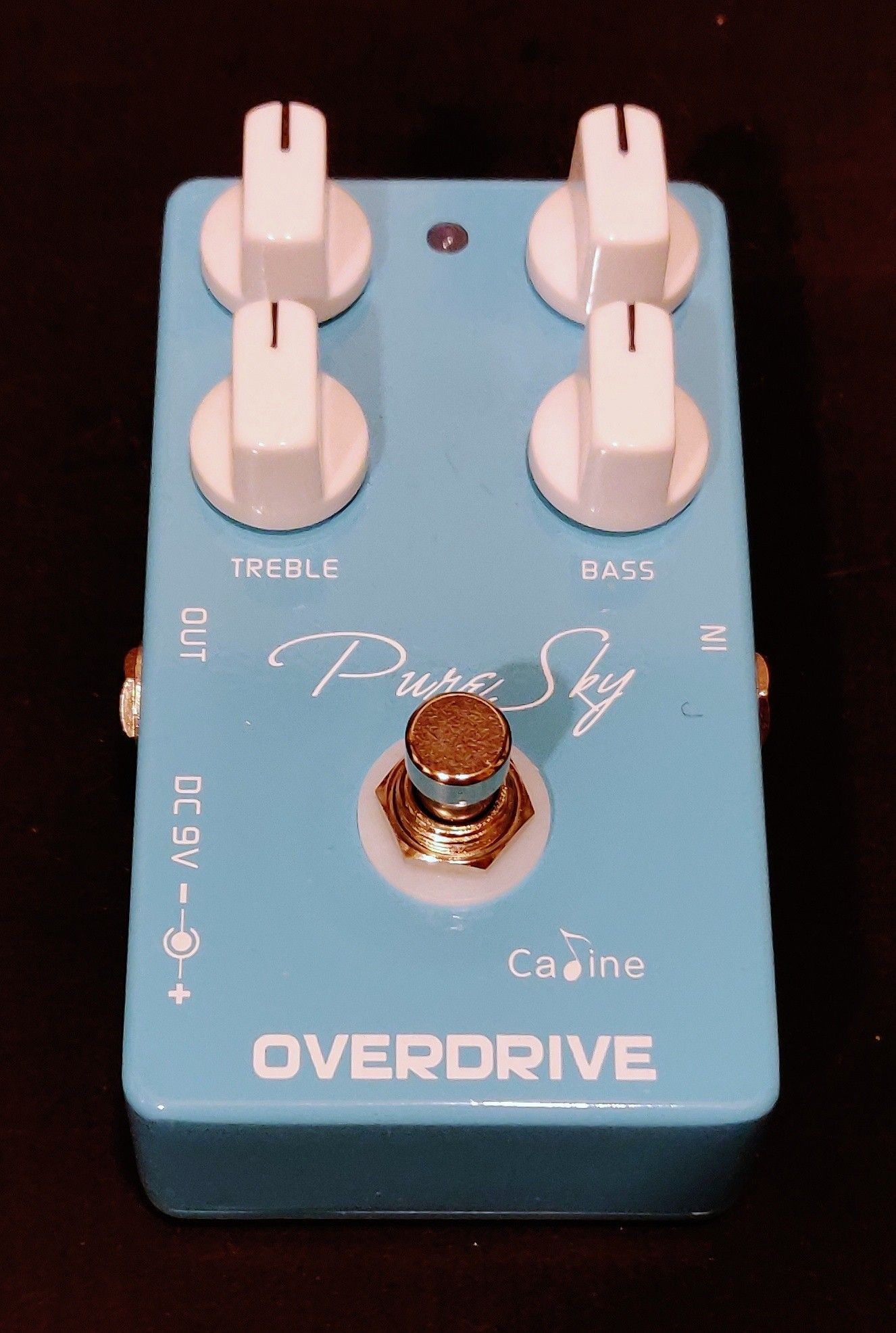 Pure Sky Overdrive Guitar Effects Pedal