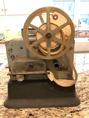 Gamewell fire alarm ticker tape machine