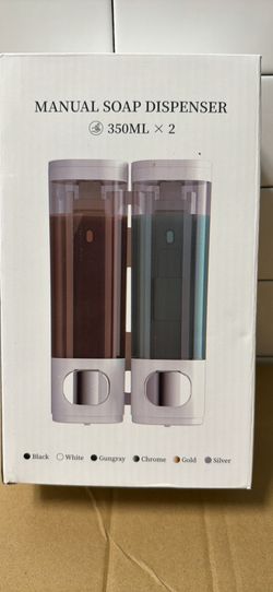 Bathroom Body Wash Dispenser 2 * 350ml
