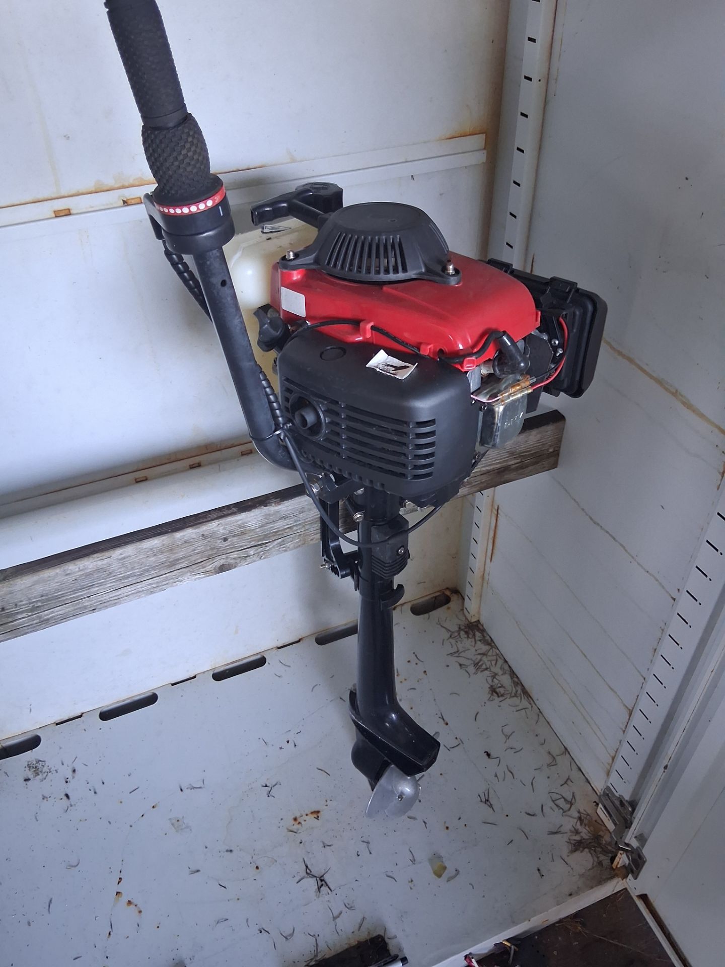 Air cooled 196cc boat motor never put on a boat.