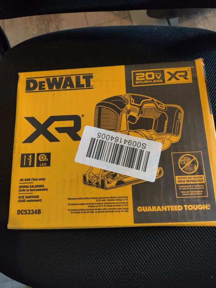 FIRM! Brand New Sealed DeWalt XR Jigsaw 20v Brushless