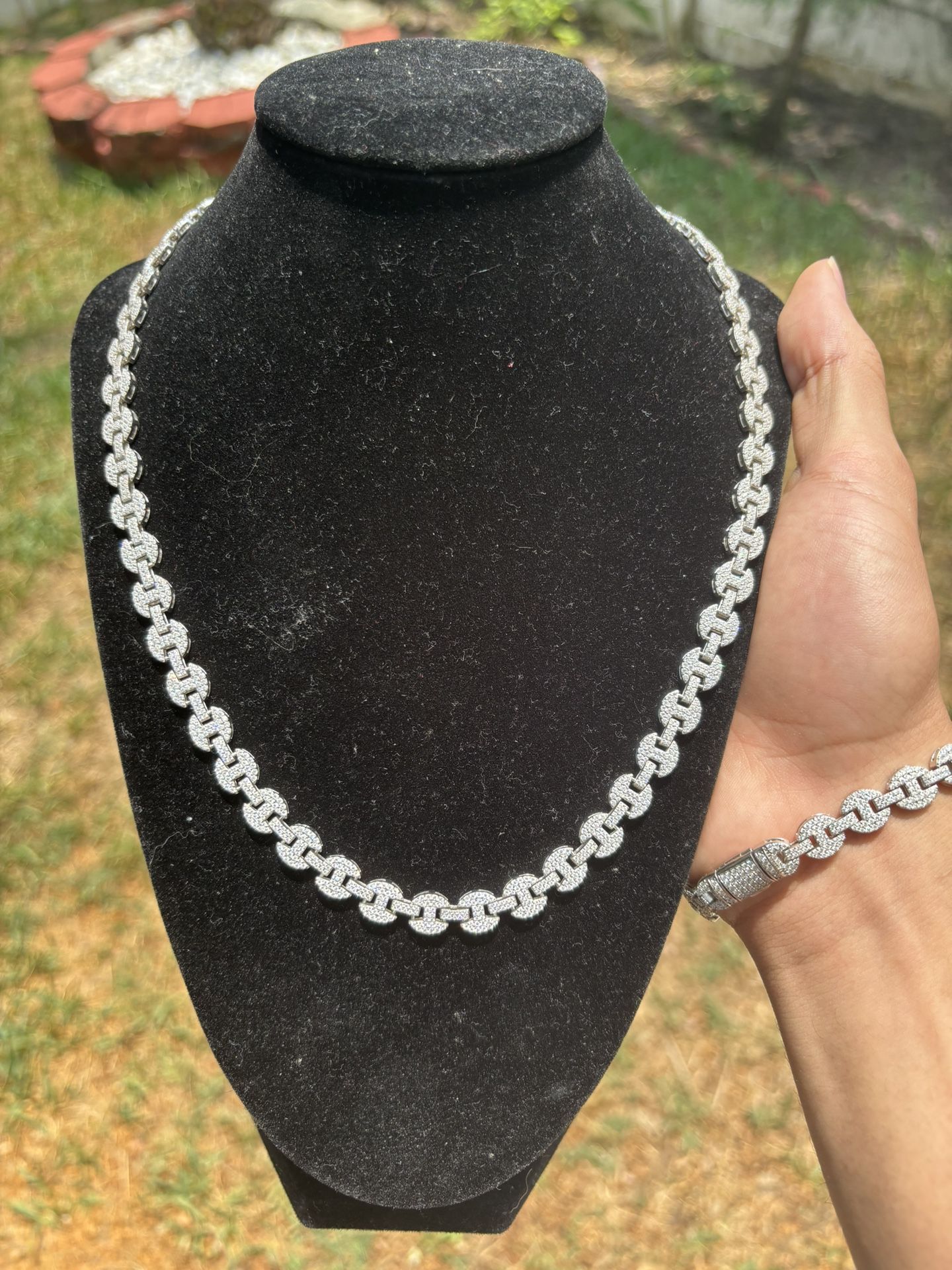 Diamond Test Approved Moissanite Necklace 