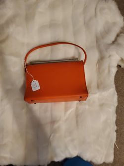 Theodor Vintage Orange Purse