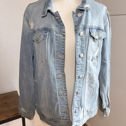Joe's Jeans Light Blue Denim Jacket Women’s Size L