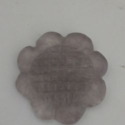 Purple Flourite Flower Crystal Stone