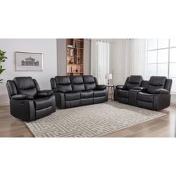 Black Recliners 