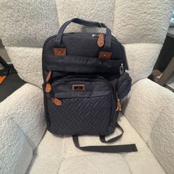 New Navy Blue Diaper Backpack 