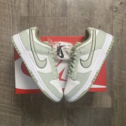 Nike Dunk Low Fleece Pack Honeydew Green 
